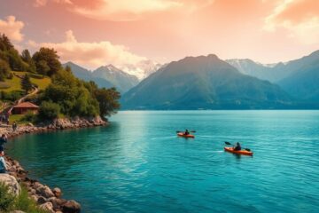 Como Lake outdoor activities