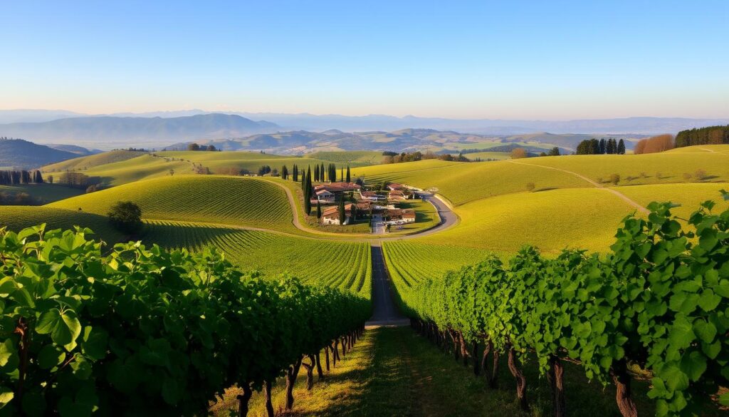 Franciacorta Vineyards Landscape
