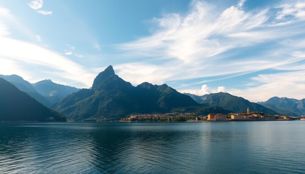 Lake Iseo Attractions Panorama