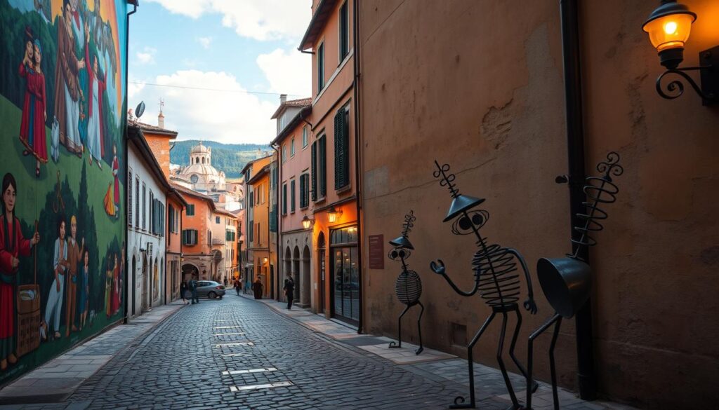 Lecco Street Art Installations
