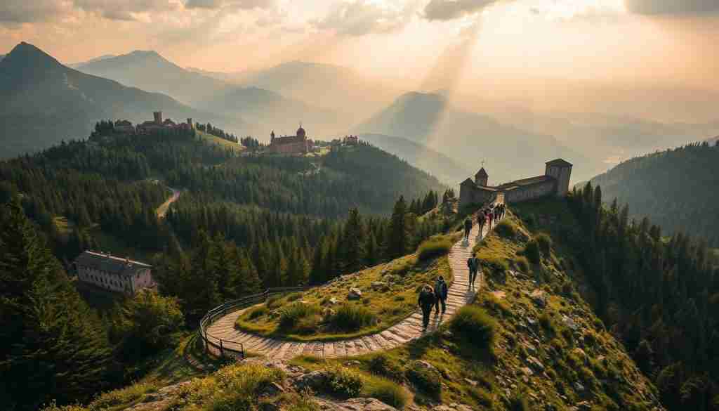 UNESCO heritage hiking routes