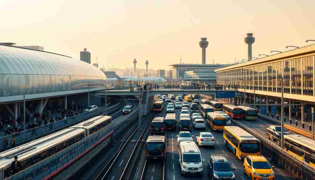 milan airports trains buses