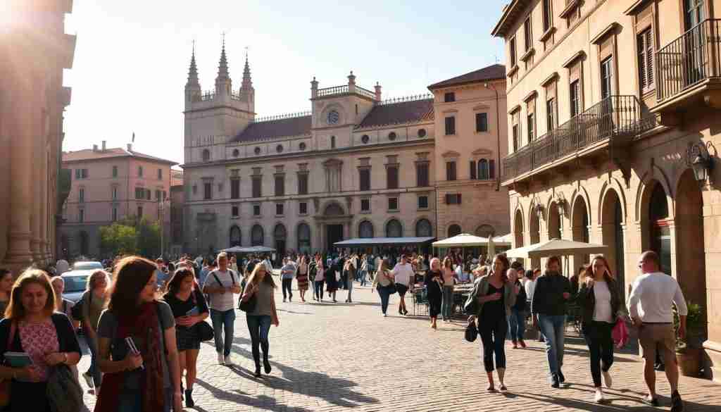 university life and cultural scenes